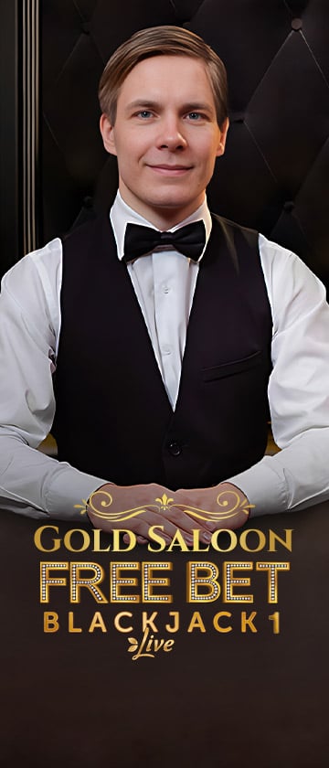 Gold Saloon Freebet Blackjack 1